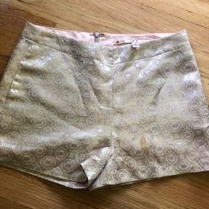 Metallic shorts